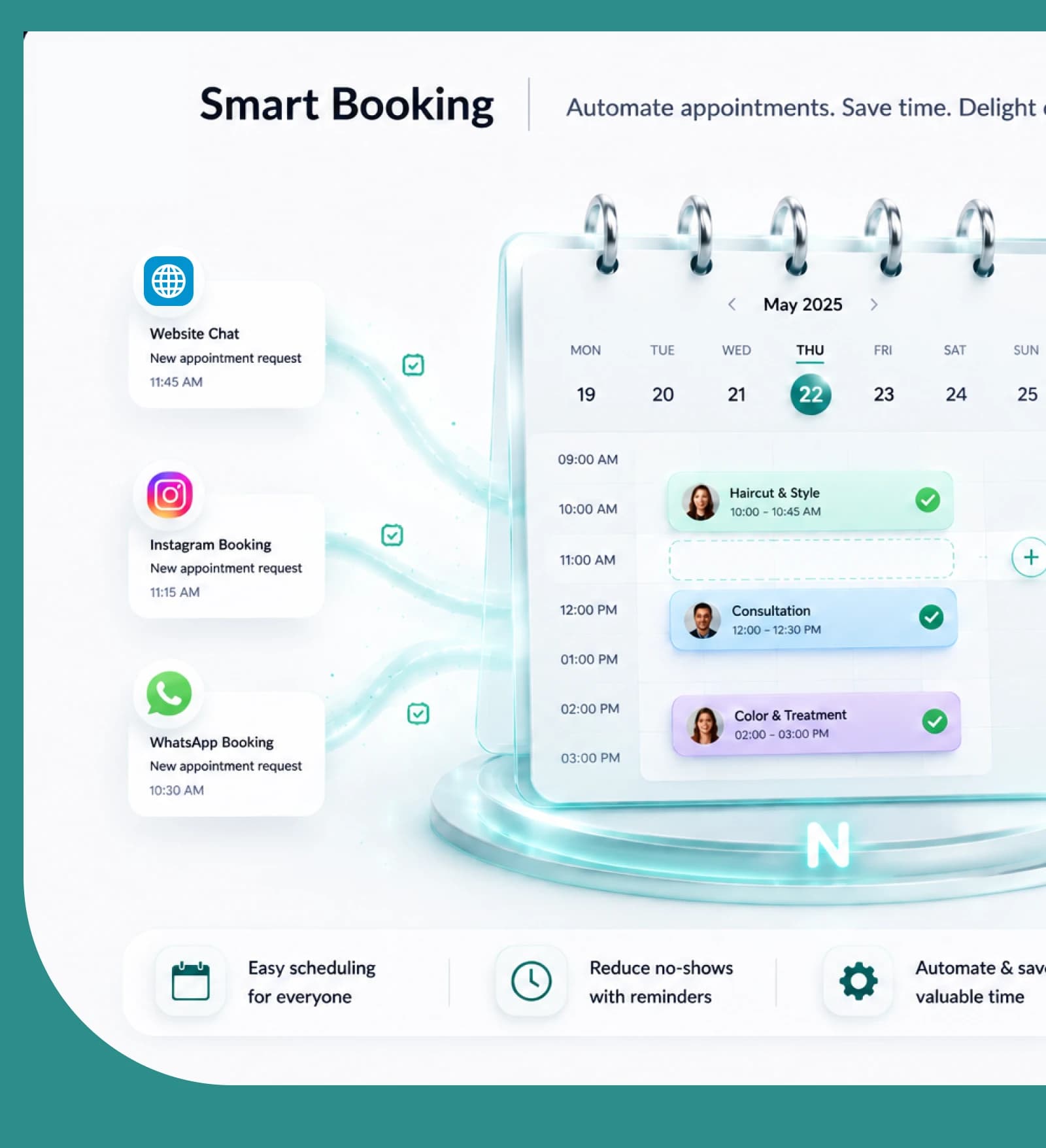 Smart Booking - automate appointments and reduce no-shows