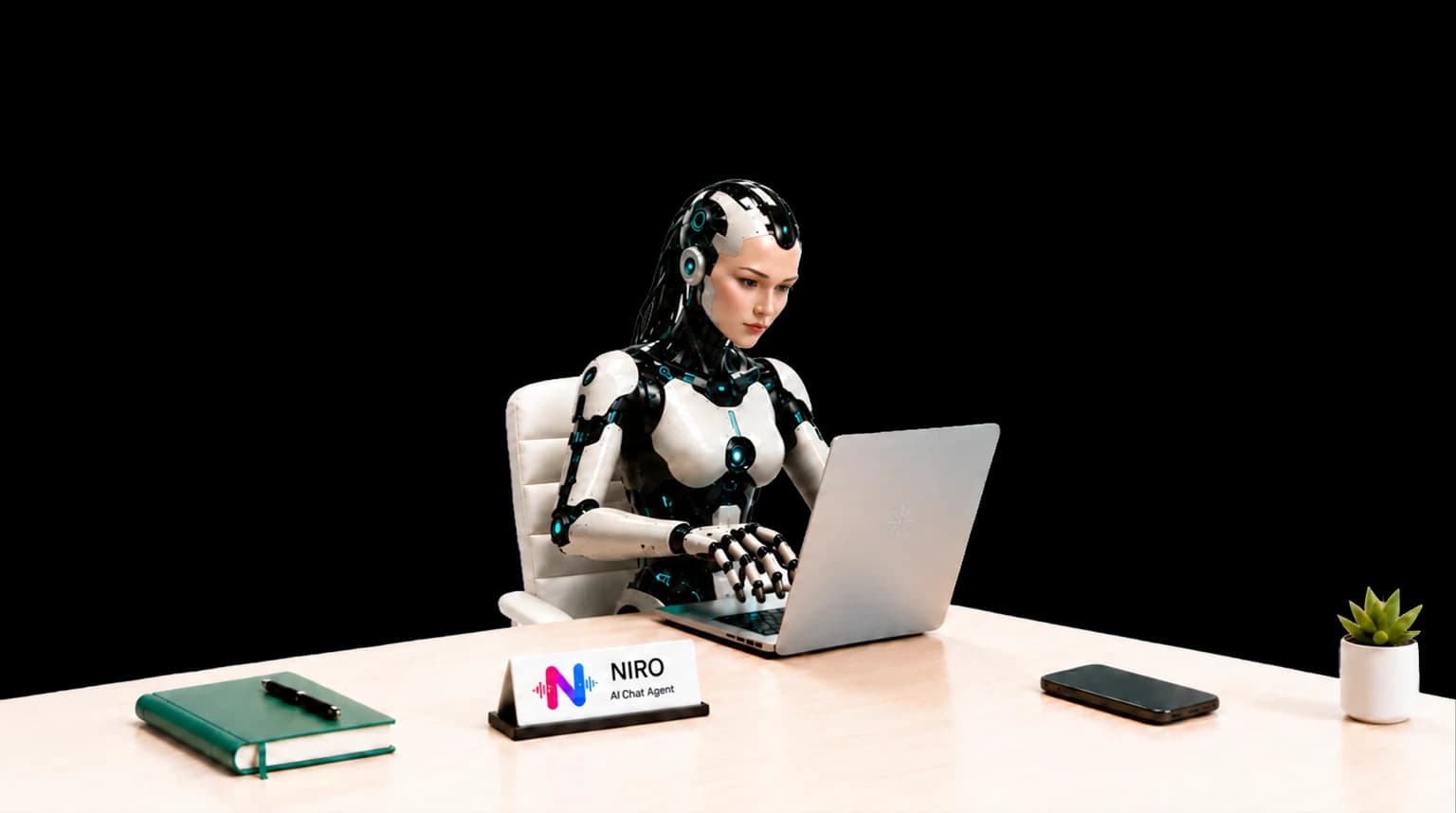 NIRO AI chat agent automating conversations across WhatsApp, Instagram, email and calls